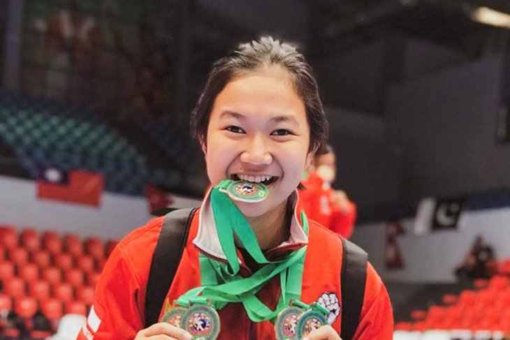 Siswi Makassar borong 5 medali di kejuaraan internasional Gojukai 2019