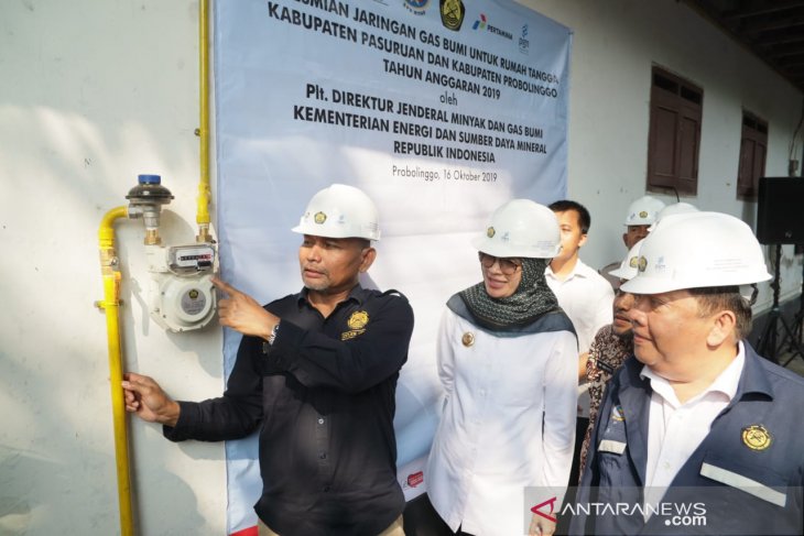 8.150 rumah tangga di Probolinggo dan Pasuruan nikmati gas bumi PGN