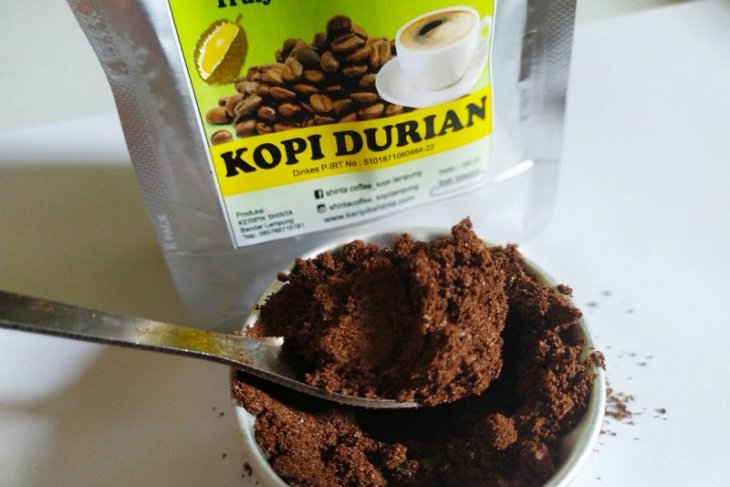 Kopi durian bubuk khas Lampung