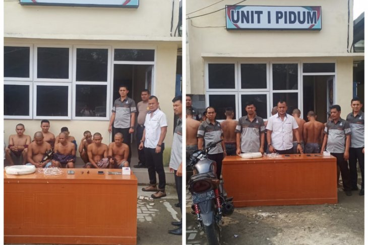Polisi Langkat tangkap 15 pelaku curanmor, curas dan curat