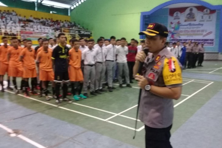 Polres Binjai gelar Turnamen Futsal Piala Kapolres Cup