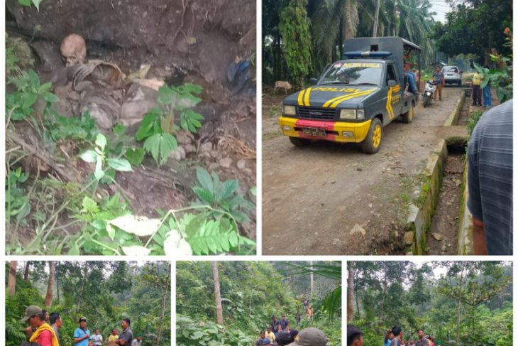 Warga Sukadamai ditemukan sudah menjadi tengkorak