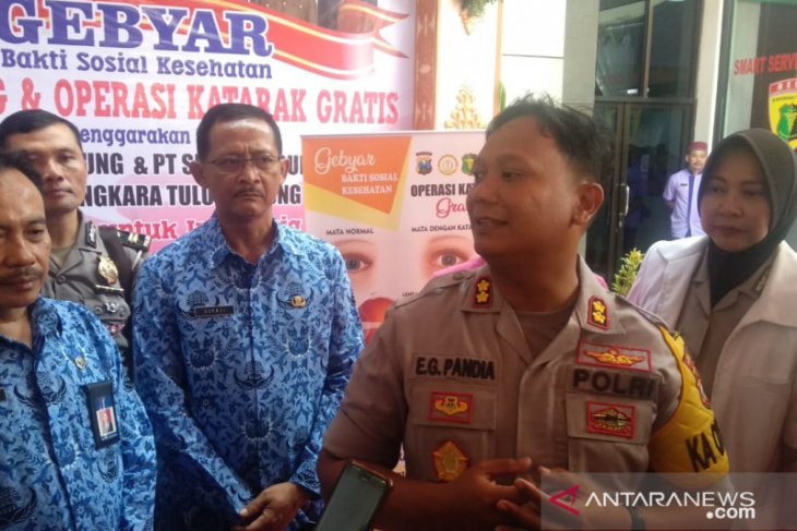 Polres Tulungagung gelar operasi gratis 50 penderita katarak