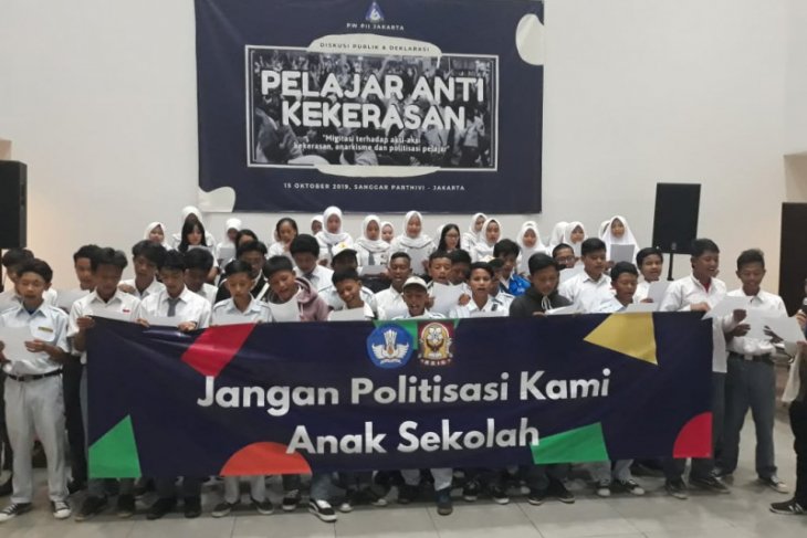 Pelajar SMK dan SMA di Jakarta deklarasi antikekerasan