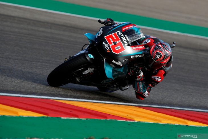 Quartararo ungguli Vinales untuk puncaki FP2 pada GP Jepang
