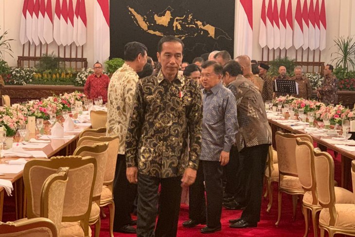 Presiden Jokowi pastikan jumlah menteri di kabinet 2019-2024 tetap sama