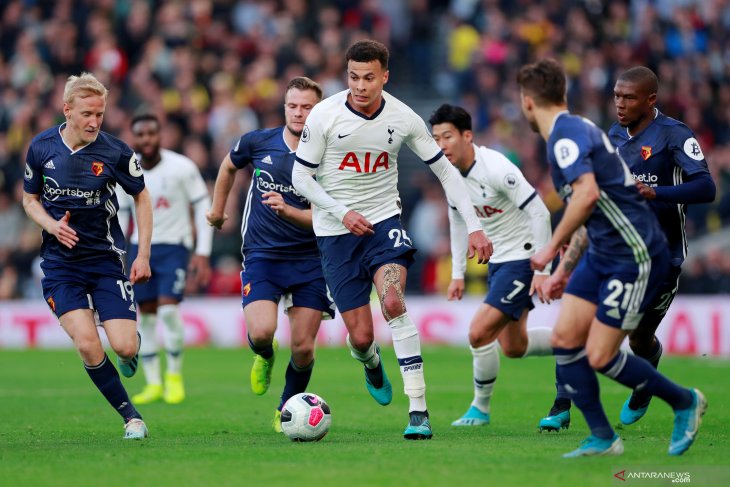 Hasil Liga Inggris: Gol Dele Alli selamatkan Tottenham dari kekalahan