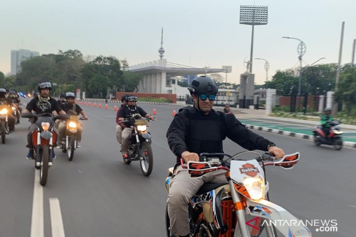 Polda Metro kerahkan motoris amankan Pelantikan Presiden
