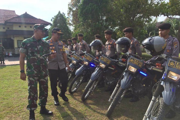 Polres lakukan netralisasi titik rawan menjelang pelantikan presiden