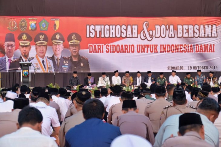 Munajat Forkopimda Sidoarjo untuk Indonesia damai