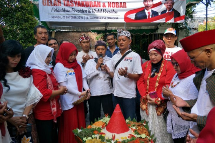 Ksatria Airlangga dan ASSB tasyakuran pelantikan Jokowi-Ma'ruf