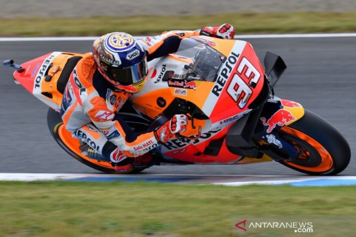 Marquez tanpa perlawanan juarai GP Jepang