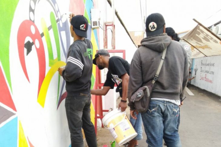 Mural Gang Agung meriahkan Hari Jadi Kota Pontianak ke-248