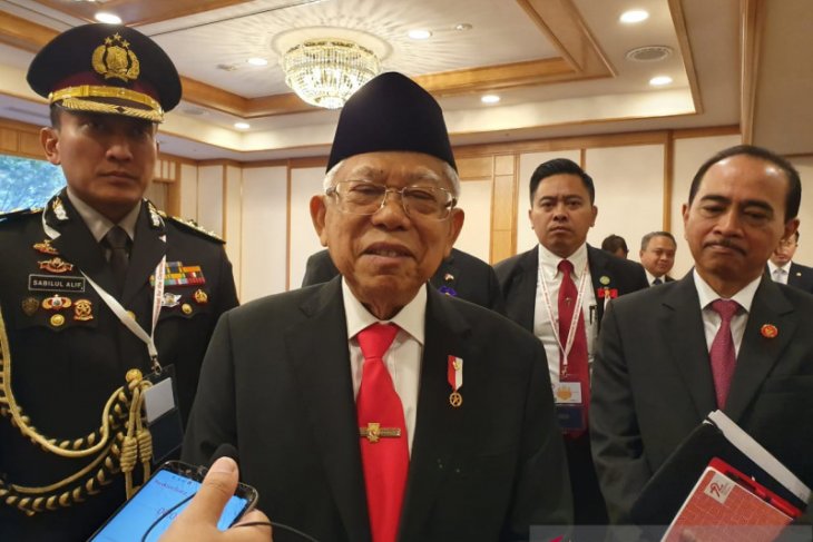 Wapres Ma'ruf Amin harap Presiden pilih menteri muda dan kreatif