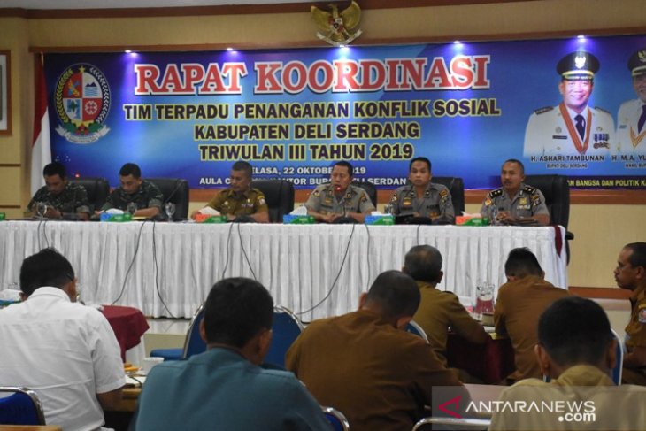Pemkab Deliserdang kuatkan komitmen pencegahan konflik sosial