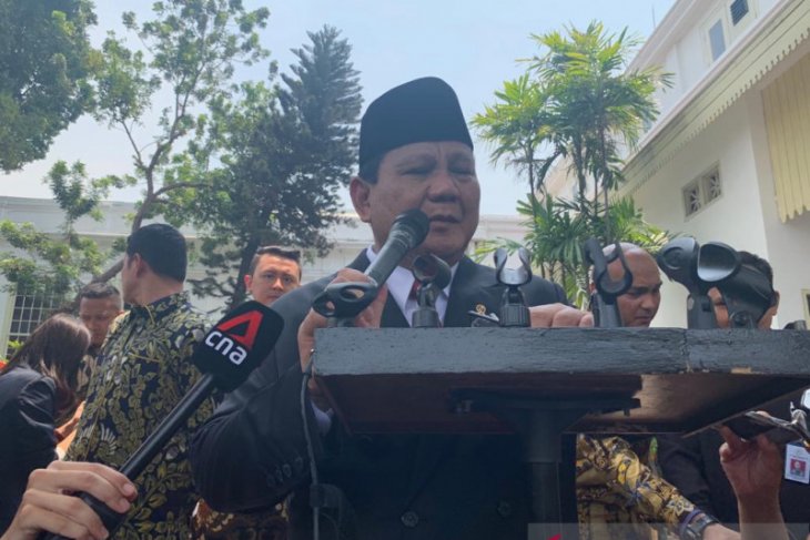 Prabowo minta waktu pelajari situasi sebelum mulai bekerja