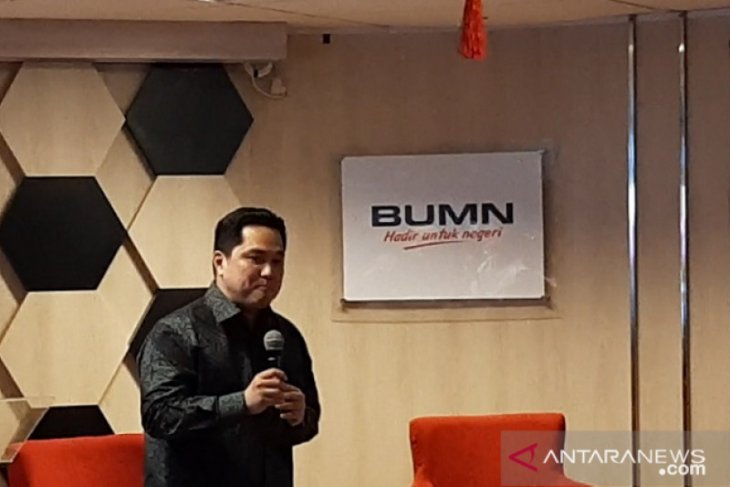 Erick Thohir tidak mau tata kelola BUMN hanya