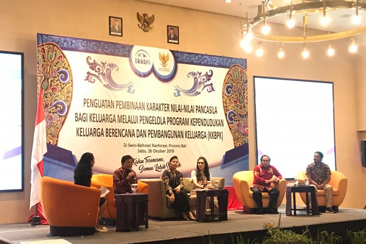 Di Bali, BKKBN sosialisasikan penguatan nilai Pancasila bagi keluarga