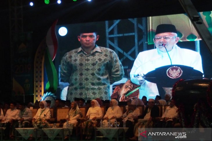 Wapres Ma'ruf Amin andalkan santri hadang radikalisme