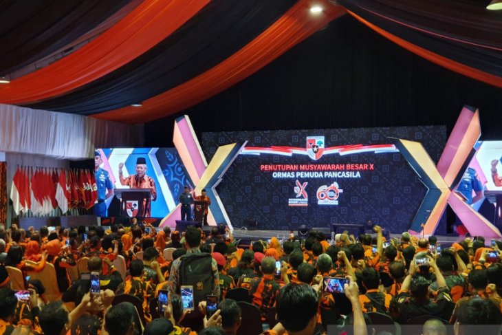 Wapres Ma'ruf tutup Mubes X Pemuda Pancasila