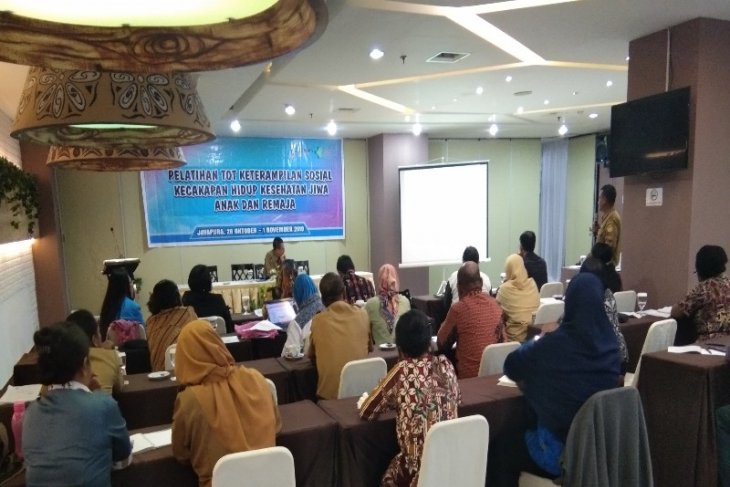 Dinkes Papu latih 23 guru periksa gangguan kesehatan jiwa