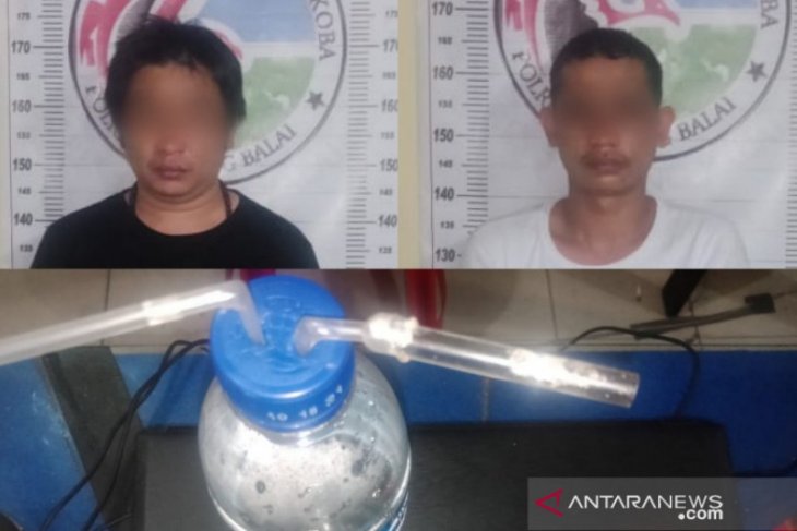 Nyabu di hotel, dua laki-laki di Tanjungbalai ditangkap polisi