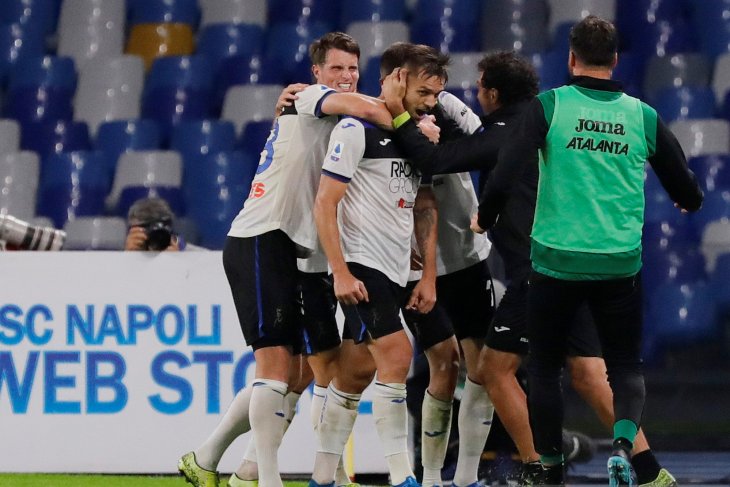 Atalanta bermain imbang di kandang Napoli