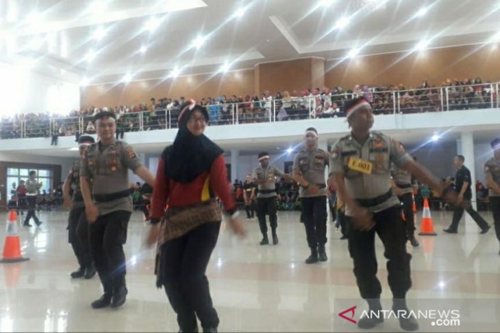 Polres Bangka Tengah sampaikan pesan kedamaian melalui