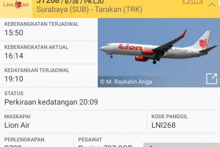 Cuaca buruk, dua pesawat Lion Air nyaris tak bisa mendarat di Tarakan