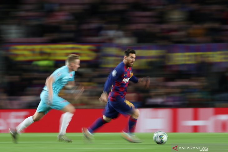 Liga Champions, Barcelona ditahan imbang 0-0 kontra Slavia Praha