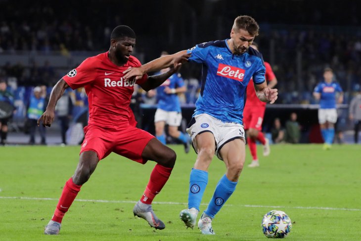 Liga Champions - Napoli ditahan imbang Salzburg 1-1