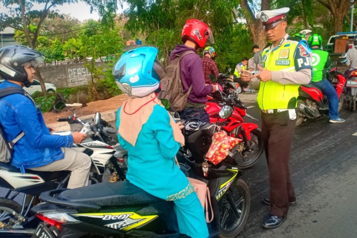 14 hari Operasi Zebra Kalimaya 2019 , Polda Banten tindak 20.701 pelanggar lalu lintas