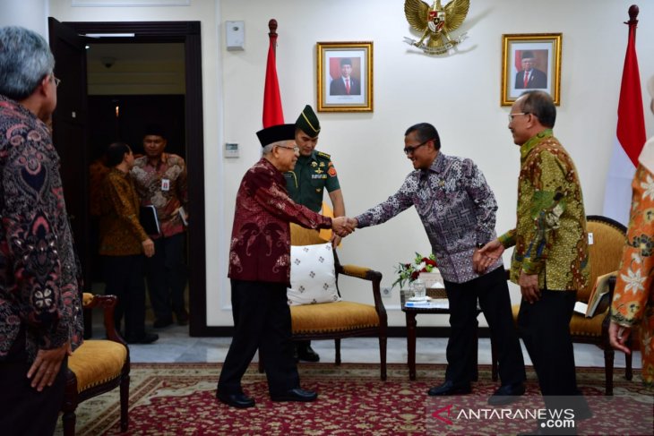 Wapres Ma'ruf Amin tanggapi positif keinginan KY masuk Amendemen UUD
