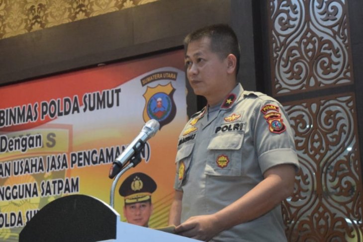 Kapolda Sumut minta satpam waspada dalam melaksanakan pengamanan