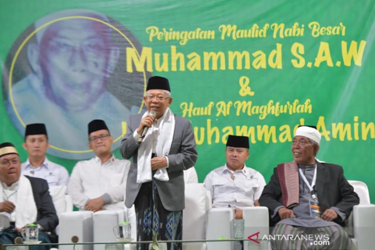 Ma'ruf Amin: Kemiskinan hampir bawa orang pada kekafiran