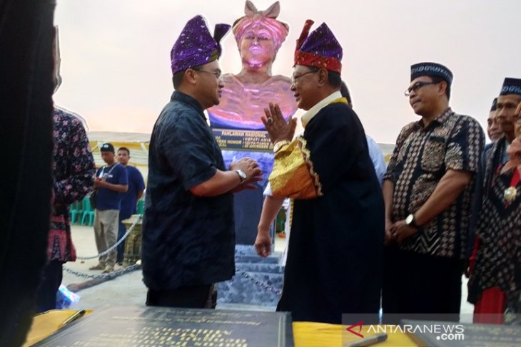 Gubernur Erzaldi resmikan monumen Pahlawan Nasional Depati Amir