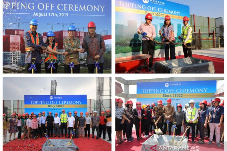 Meikarta rampungkan pekerjaan atap 10 tower di November 2019