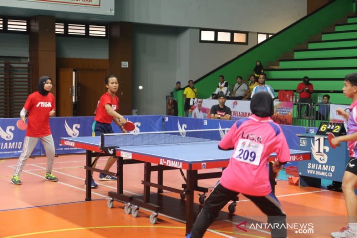 Kontingen Kalteng raih dua emas di tenis meja Peparpenas