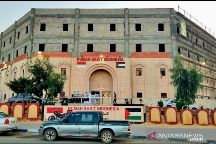 Meski situasi Gaza memanas pembangunan RS Indonesia tetap jalan