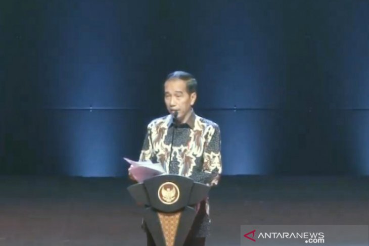Hadiri Rakornas Forkopimda, Jokowi bersyukur pertumbuhan ekonomi terjaga