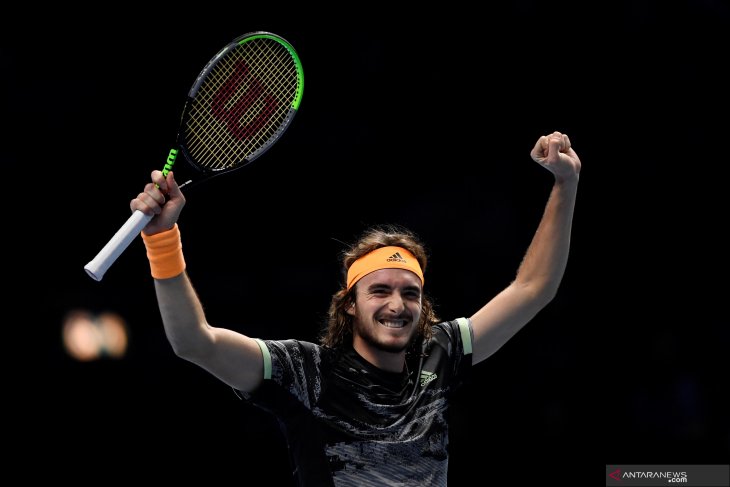ATP Finals 2019: Tsitsipas tembus final setelah tundukkan Federer
