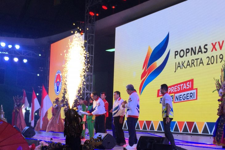 Menpora Zainudin Amali resmi buka POPNAS XV 2019