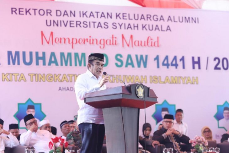 Menag Fachrul Razi ajak civitas Unsyiah teladani sifat Rasul