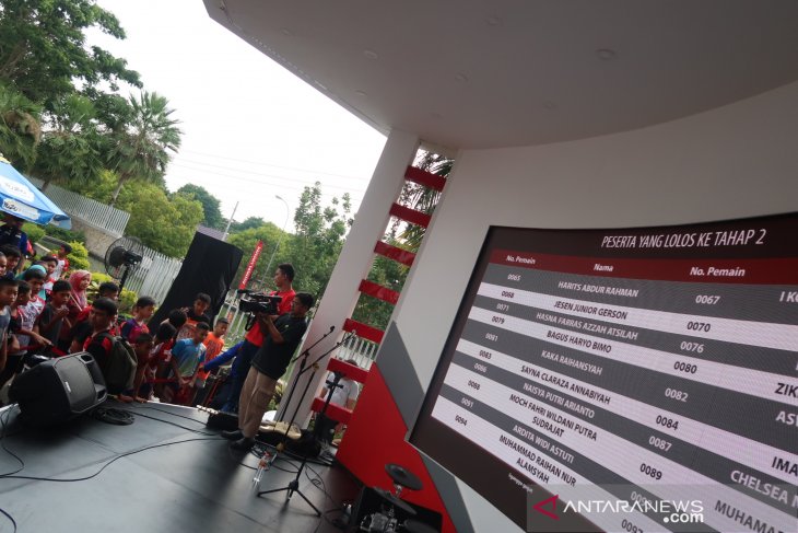 Finalis audisi beasiswa bulutangkis 2019 terpangkas menjadi 71 peserta