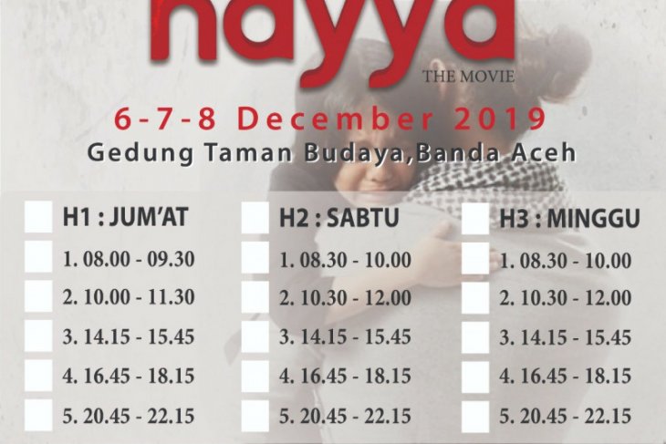 ACT Aceh sediakan voucher umroh bagi penonton Film Hayya