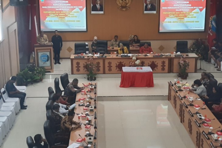 DPRD Kota Ambon setujui Ranperda APBD 2020