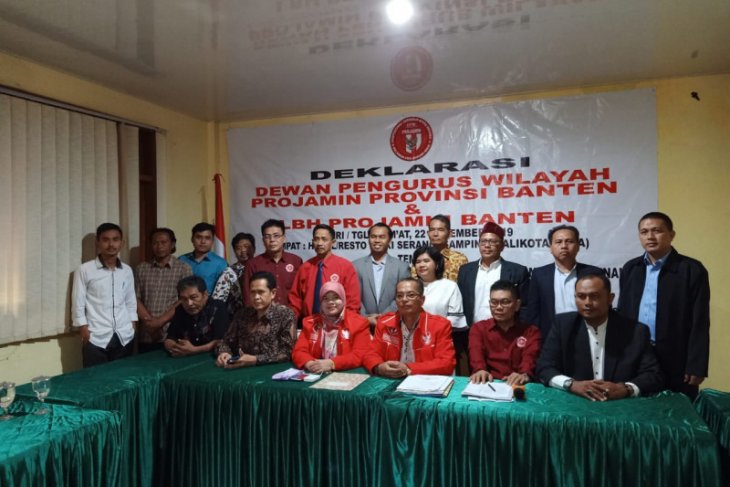 Projamin DPW Banten dideklarasikan, kawal program pembangunan