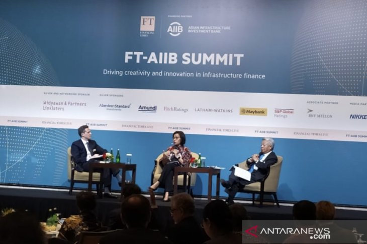 Sri Mulyani imbau pihak swasta berkontribusi bangun infrastruktur