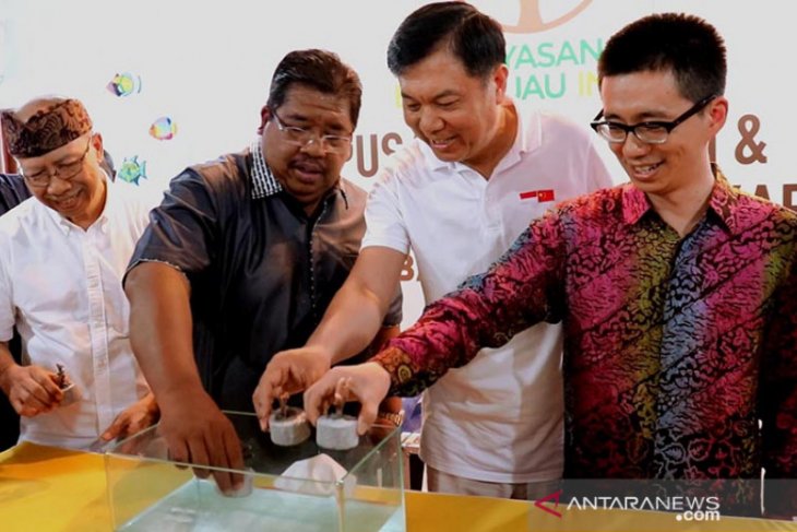 Konsul Cina resmikan Pusat Riset dan Rehabilitasi Terumbu Karang di Celukan Bawang