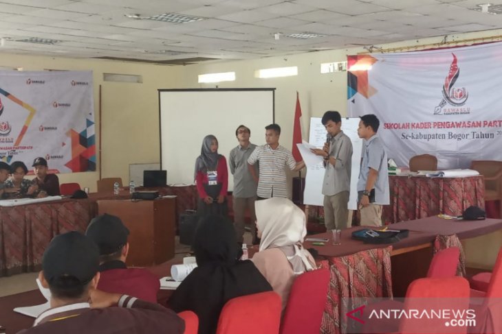 Bawaslu Bogor melatih 90 pemuda jadi kader pengawas